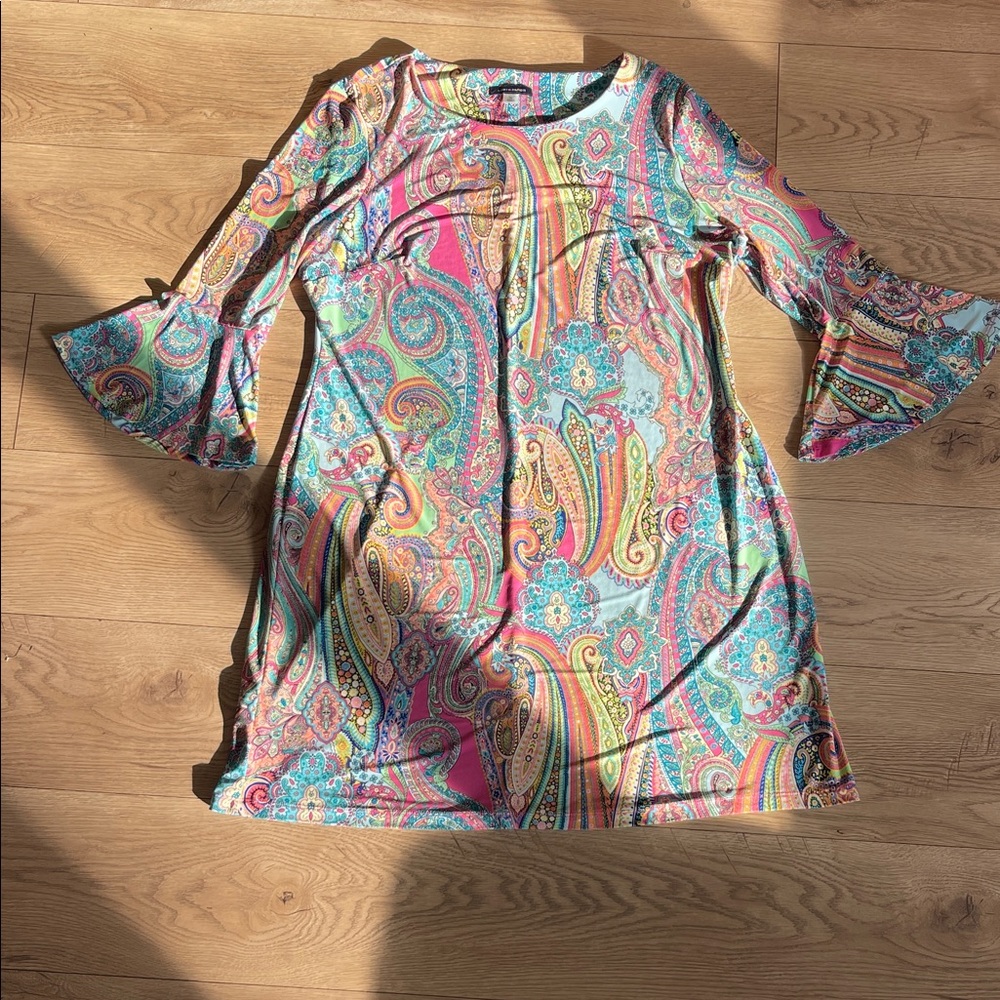 Tommy Hilfiger Multicolor Paisley Dress